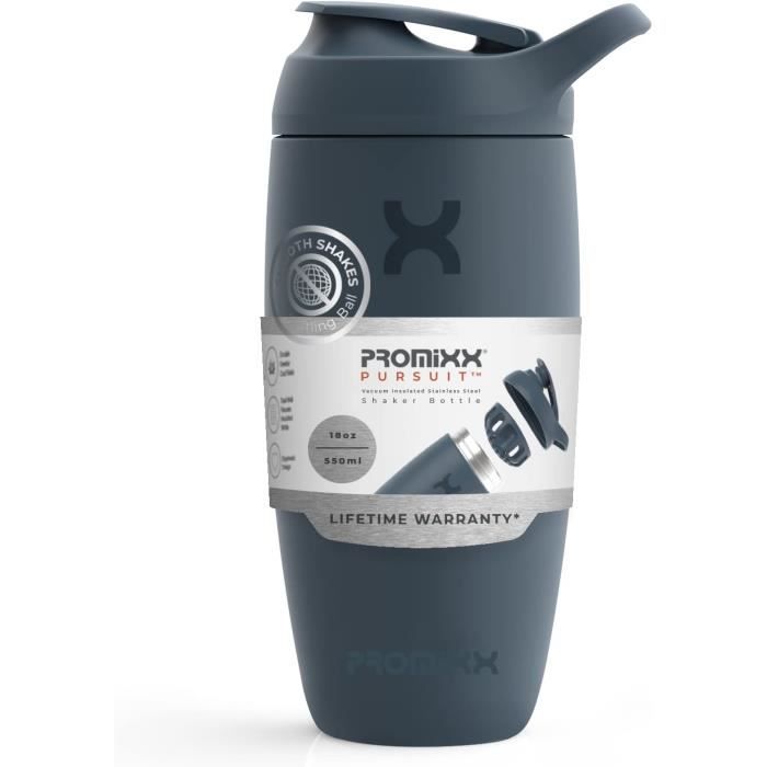 Shaker Protéiné En Verre GLASFABRIK 500 Ml - Sans BPA, Goût Neutre, étanche, Avec Boule En Inox