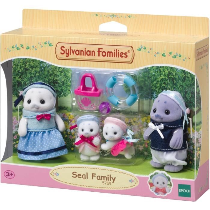 Sylvanian Family : La famille Phoque Epoch d'enfance - vue 3
