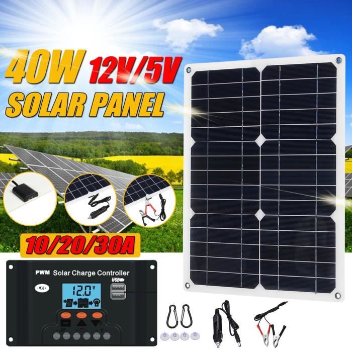 Chargeur Batterie Auto Solaire Achat Vente Pas Cher