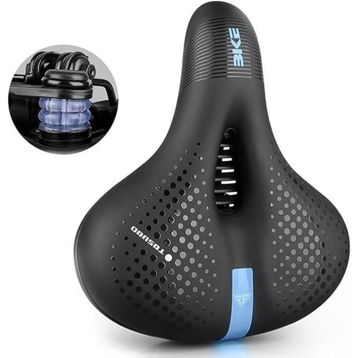 Selle - tige de selle,Selle de vélo de montagne confortable pour hommes et femmes,siège de