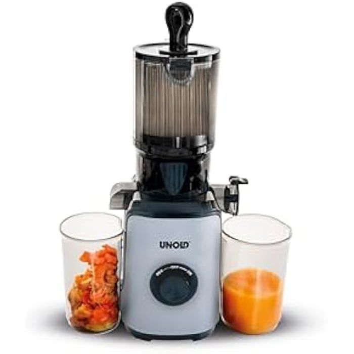 Centrifugeuse - UNOLD - Slow Juicer Sam - 300 W - 800 ml - Pressage lent 40-80 tr/min - Unold