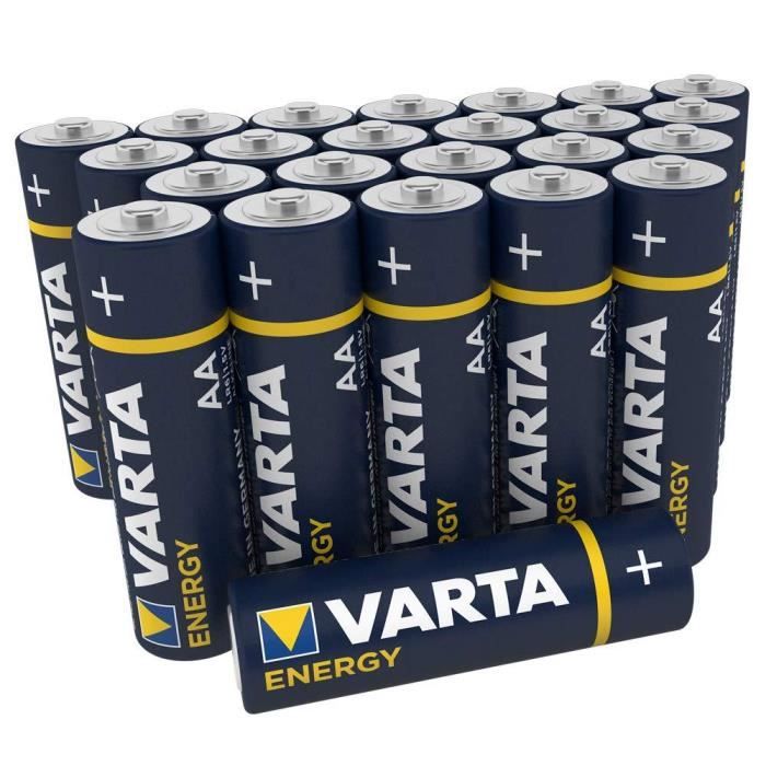 Varta Energy Mignon AA pile alcaline (24-Pack) - Cdiscount Jeux - Jouets