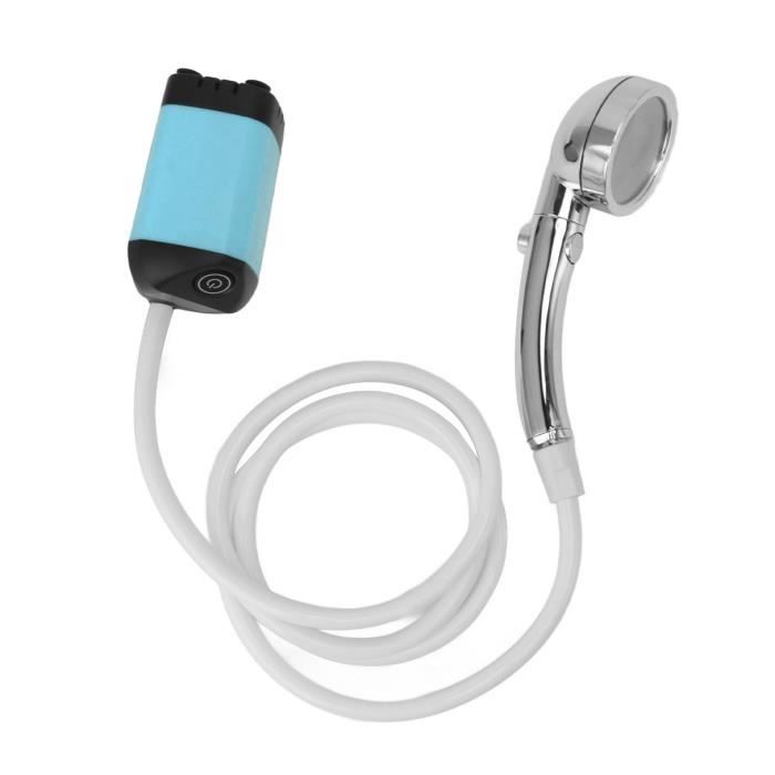 Accessoire Plein Air Douche Portable Camping Spopal - Pompe Rechargeable 6000mAh, Affichage Température, 4 Modes - Idéal Randonnée, Plage Douche Extérieure Rechargeable