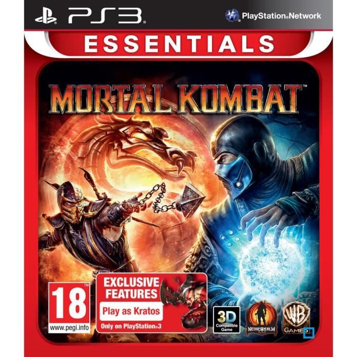 Warner Bros Mortal Kombat 9 PS3 Essentiel