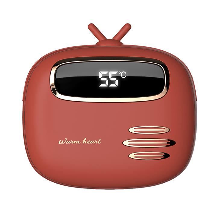 VOSFEEL Chauffe Mains Magnétique Réchargeable, 23H D'Autonomie, Double