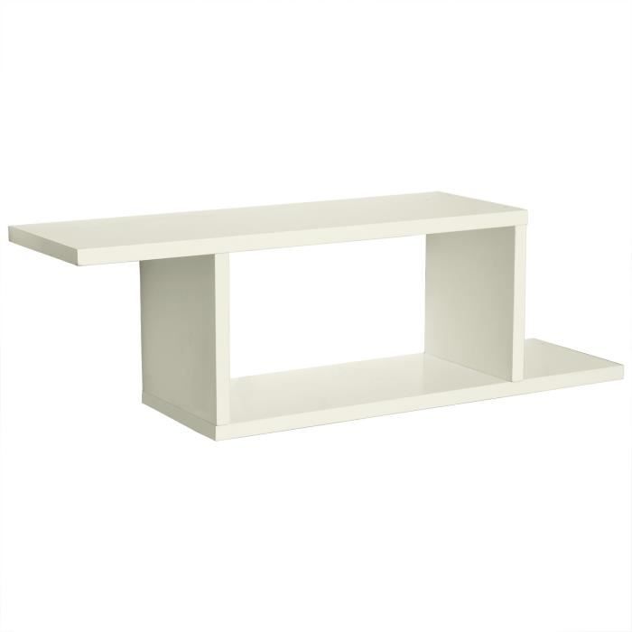 Woltu Etagere Murale Cube En Mdf Pour Livres Cd Dvd Etagere De