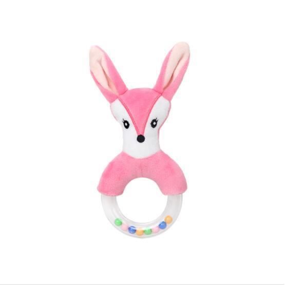 Ballery Jouet Bebe 0 3 6 Mois, Hochet Bebe 0-6 Mois, Peluche Doux Avec Son Hochet Noirs Et