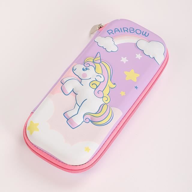 Lot De 6 Stylos Gel Effaçables + 6 Recharges - Pointe 0,5mm, Design Animaux Kawaii, Avec Gommes - 4