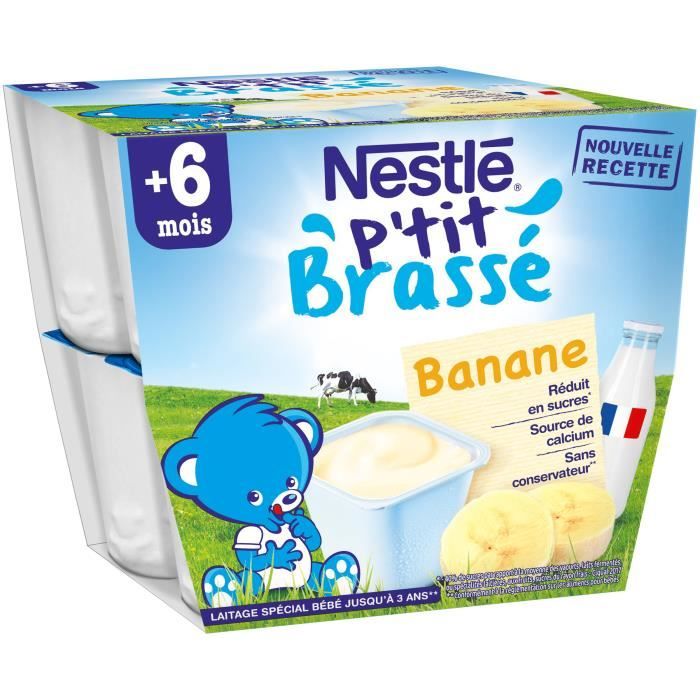 Nestle P Tit Brasse Banane 8 X 100g Achat Vente Dessert Lacte Nestle P Tit Brasse Banane 8 X 100g Black Week Cdiscount Pret A Porter