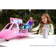 Avion de Rêve Barbie - Mobilier coffret poupée pilote - Plus de 15 accessoires - Jouet pour enfant - GJB33-1