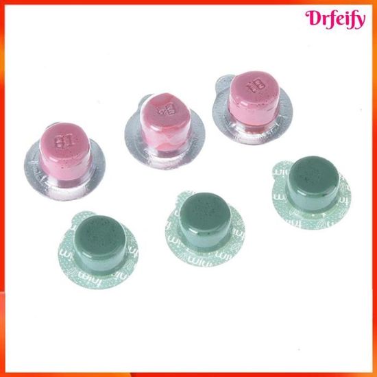500 Pcs Dental Prophy Cup Rubber Polish Brushes - Latch Type White (Unbranded)