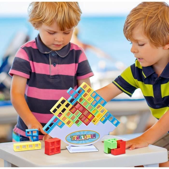 Jeu d'empilage Tetris - Blocs Russes Empilables - 48 pièces - Jouet pour Enfant - Jeux - Jouets Jeu d'empilage Tetris - Blocs Russes Empilables - 48 pièces - Jouet pour Enfant - Jeux - Jouets