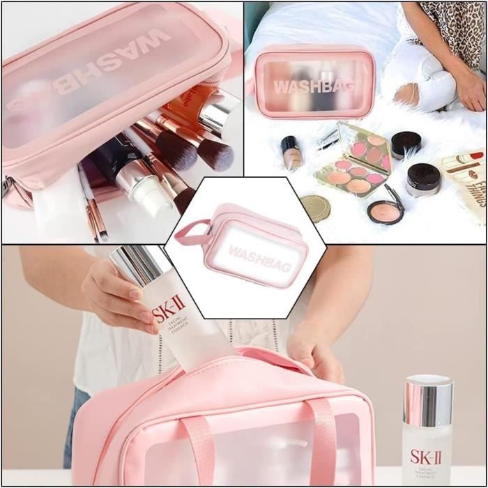 Trousse De Toilette Transparente Homme & Sogaïa