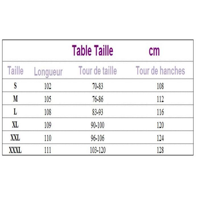 Taille pantalon on sale homme xxl