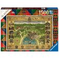 Puzzle Harry Potter 1500 pièces - La carte de Poudlard - Ravensburger-2