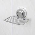 AC05241-Porte-savon avec ventouse ABS durable Accessoires de salle de bains-2