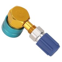Raccord Climatisation R1234YF à R134A Adaptateur Rapide Côté Bas - Coupleur Voiture