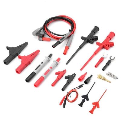 24pcs P1300E Kits De Fils De Test De Sonde De Multimètre
