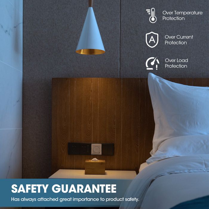 Variateur à Prise Avec Interrupteur Rotatif Pour Lampes LED De 3 à 24