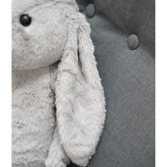 DEAR BEAR Lapin en Peluche géant et doux, 120 cm, gris - Cdiscount Jeux -  Jouets