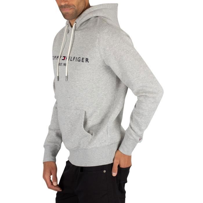 Sweat à capuche Tommy Hilfiger Logo Homme