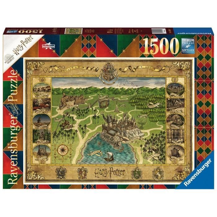 Puzzle 3D Château de Poudlard Harry Potter - 540 pcs - BCD JEUX