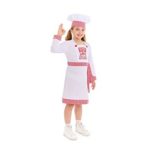 Déguisement de Chef Cuisinière pour fille plusieurs tailles