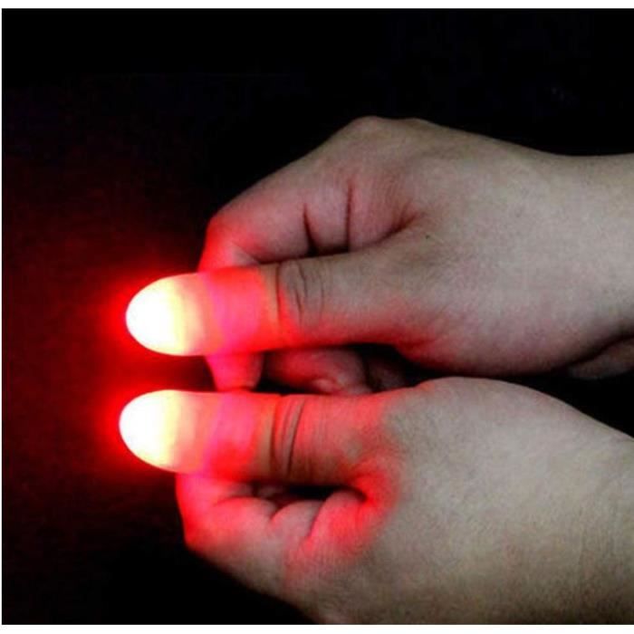LED Finger Thumbs Light (3 Packs / 6 PCS) Magic Prop Party Bar Voir ...