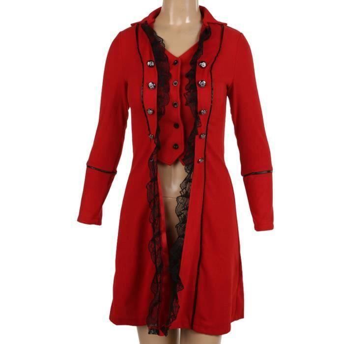Redingote femme gothique deals