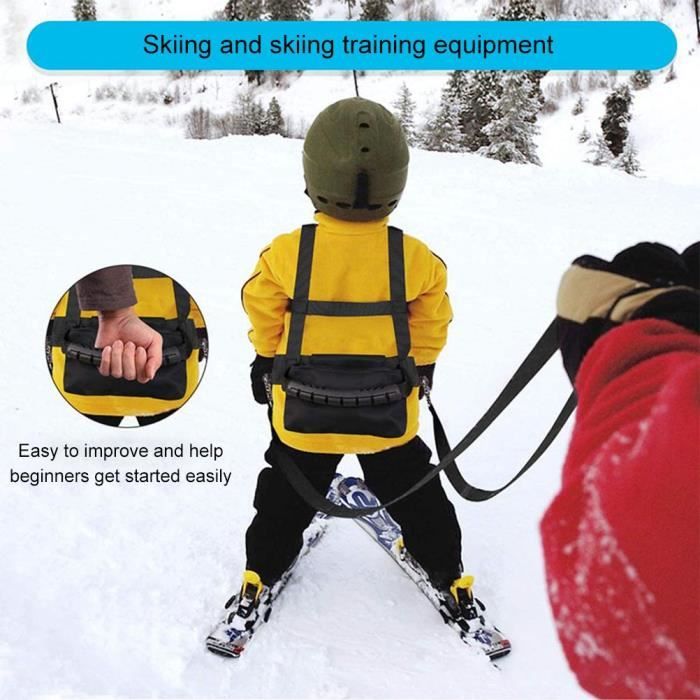 HoveeLuty Harnais De Ski pour Enfants Enfants Harnais De Ski Ski Entraîneur  Sangle Enfants Ski Trainer Contrôle De La Vitesse Enseignement Snowboard