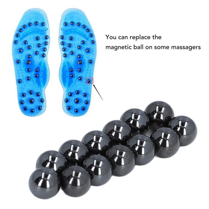 BIZOI Boules Magnétiques Silicone Anti-Stress – Lot 8 + Boîte – Jouet Décompression Magnétique – Adulte Enfant Bureau Maison