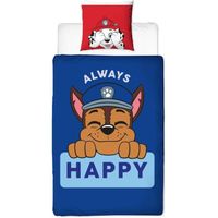 Parure De Lit - Paw Patrol - Housse De Couette 140x200 Cm - 1 Taie D