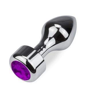 Plug Anal Métal Torsadé Rosebud - Taille L - 8 Coloris Au Choix - LOVE AND VIBES - Hypoallergénique