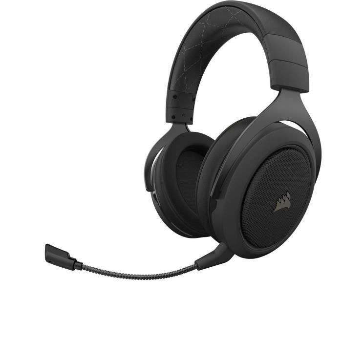 Corsair Casque Gamer Hs70 Pro Wireless - Sans Fil - Carbone (ca-9011211-eu)