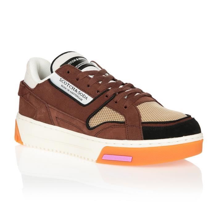 SCOTCH & SODA Baskets New Cup Marron Homme