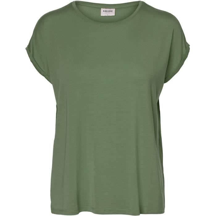 VERO MODA T-Shirt à Manches Courtes Femme