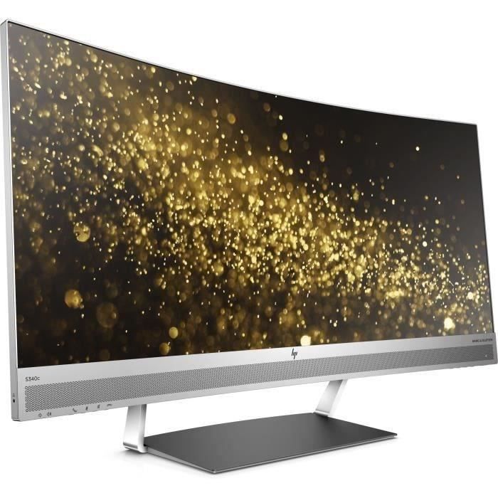 HP Ecran Envy 34c - 34- - QHD - LED - Dalle VA - 12,7 ms - 60Hz