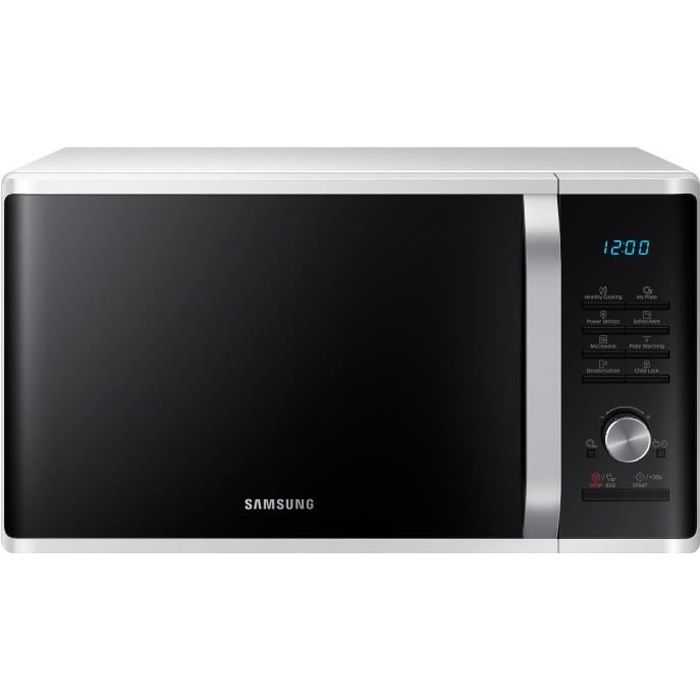 SAMSUNG MS28J5215AW Micro-ondes monofonction - 28 L - 1000 W - Blanc - Pose libre