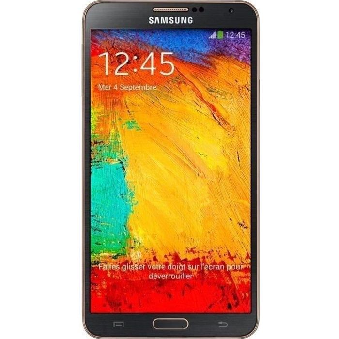 Samsung Galaxy Note 3 Black Gold
