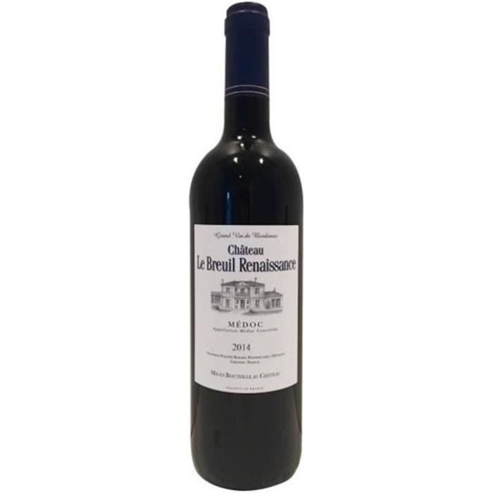 Château Le Breuil de Renaissance 2014 Médoc - Vin rouge de Bordeaux
