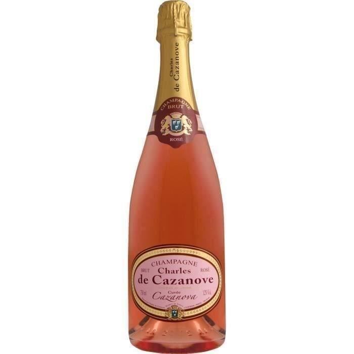 Champagne Charles de Cazanove Cazanova Arlequin Rosé - 75 cl