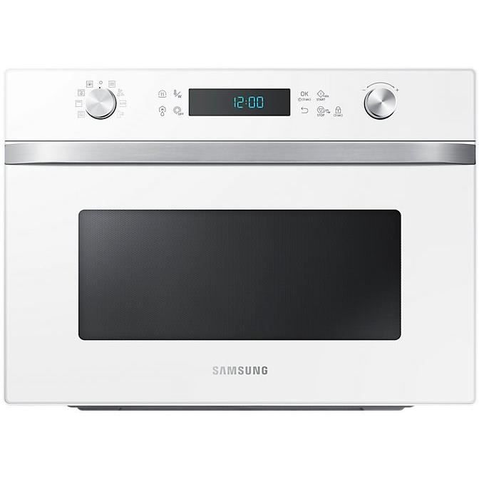 SAMSUNG MC35J8055CW/EF Micro-ondes grill blanc - 35 L - 1550 W - 2300 W double grill - Pose libre