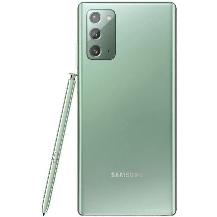 Samsung Galaxy Note20 4G 256 Go Vert - Reconditionné - Etat correct