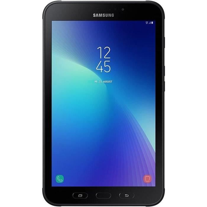 SAMSUNG Galaxy Tab Active 2 (Novembre 2017) 8,0- 16 Go - WiFi + 4G - Noir - Débloqué - Reconditionné - Etat correct