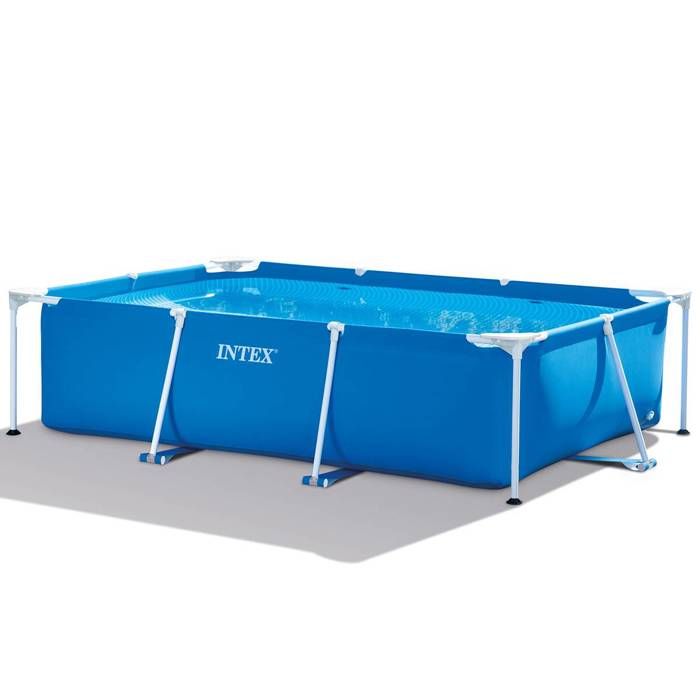 Kit Piscine hors sol tubulaire INTEX - 300 x 200 x 75 cm - Rectangulaire