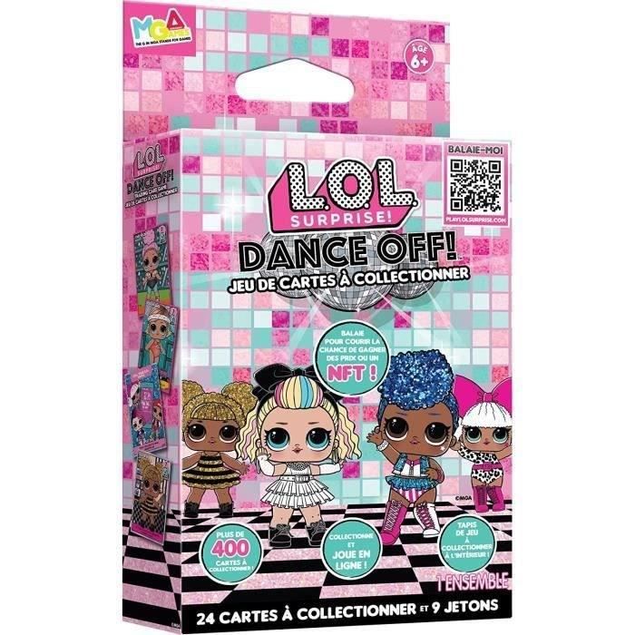 L.O.L. Surprise - Dance Off Pack de démarrage et plateau de jeux de cartes à collectionner et à jouer 3 ans et +
