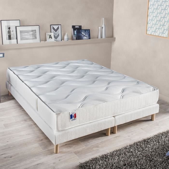 CONFORT DESIGN Matelas 180 x 200 cm - Polylatex - 23 cm - Ferme - GARI