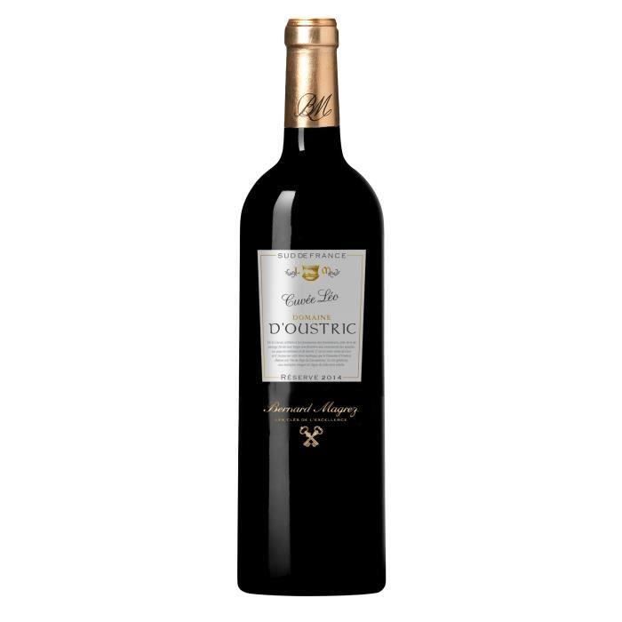 Bernard Magrez Domaine D'Oustric 2014 Cuvée Léo VDP Cité de Carcassonne - Vin rouge du Sud de France