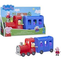 Jouet préscolaire roulant et détachable - HASBRO - PEPPA PIG - Le train de Mlle Rabbit - 2 figurines incluses