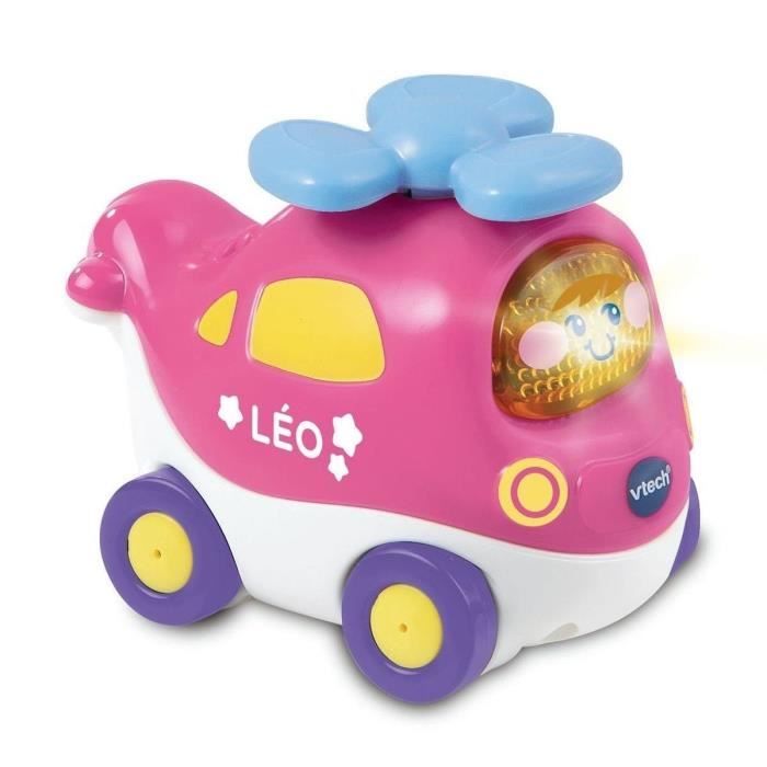 VTECH - Tut Tut Bolides - Léo Le Petit Hélico Rose